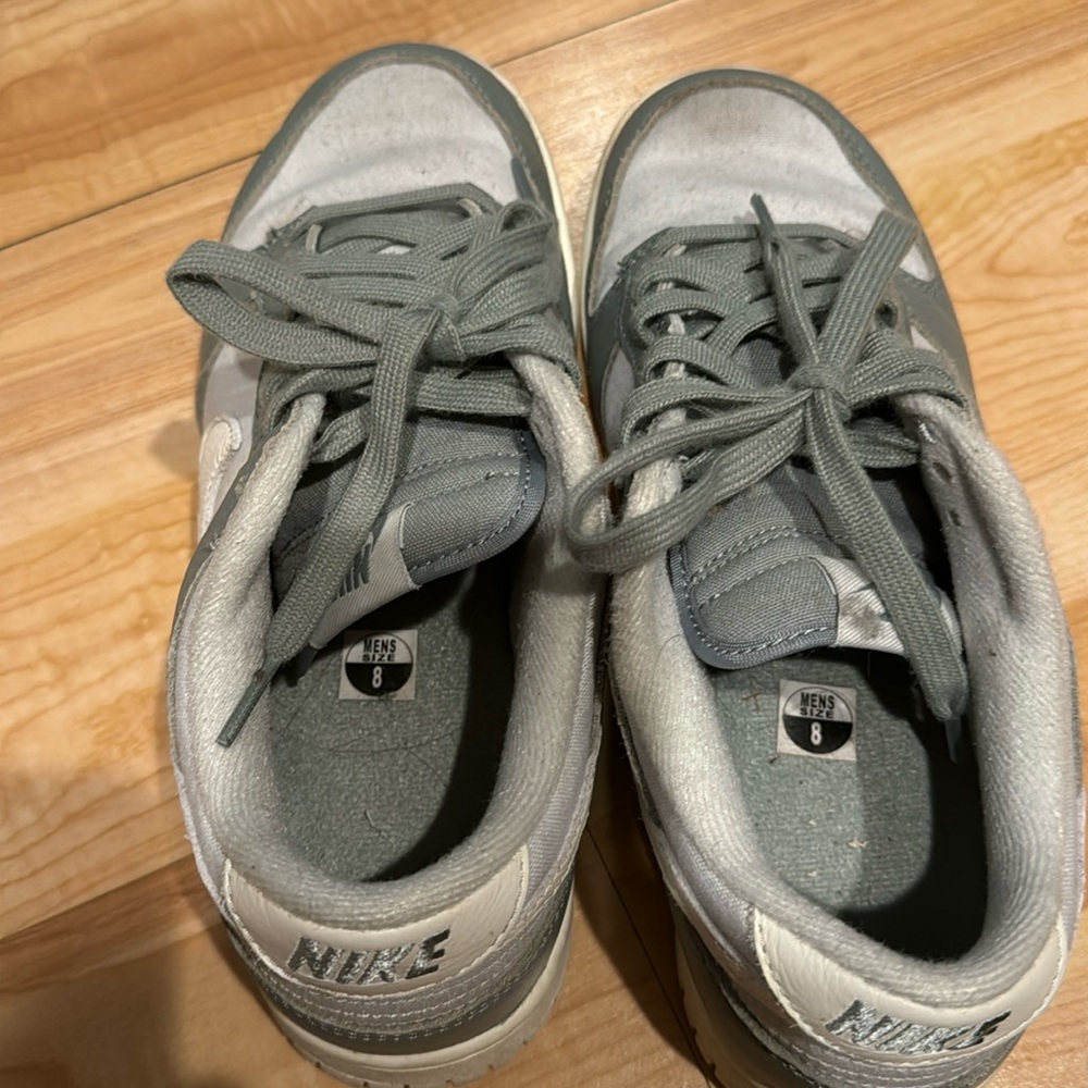 Sage green Nike Dunks